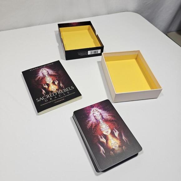 Sacred Rebels Oracle Cards by Alana Fairchild Tarot Fortune Deck With Guidebook - Picture 5 of 8